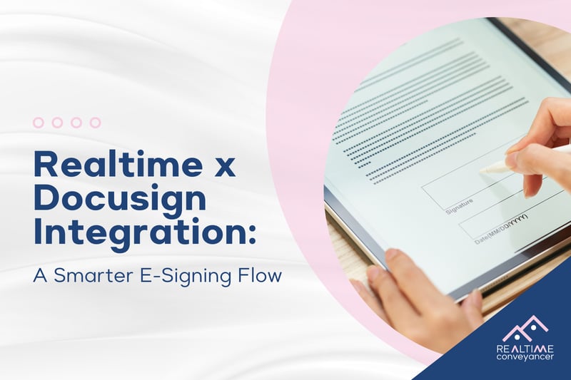 DocuSign x Realtime Integration: A Smarter, Simpler Signing Flow