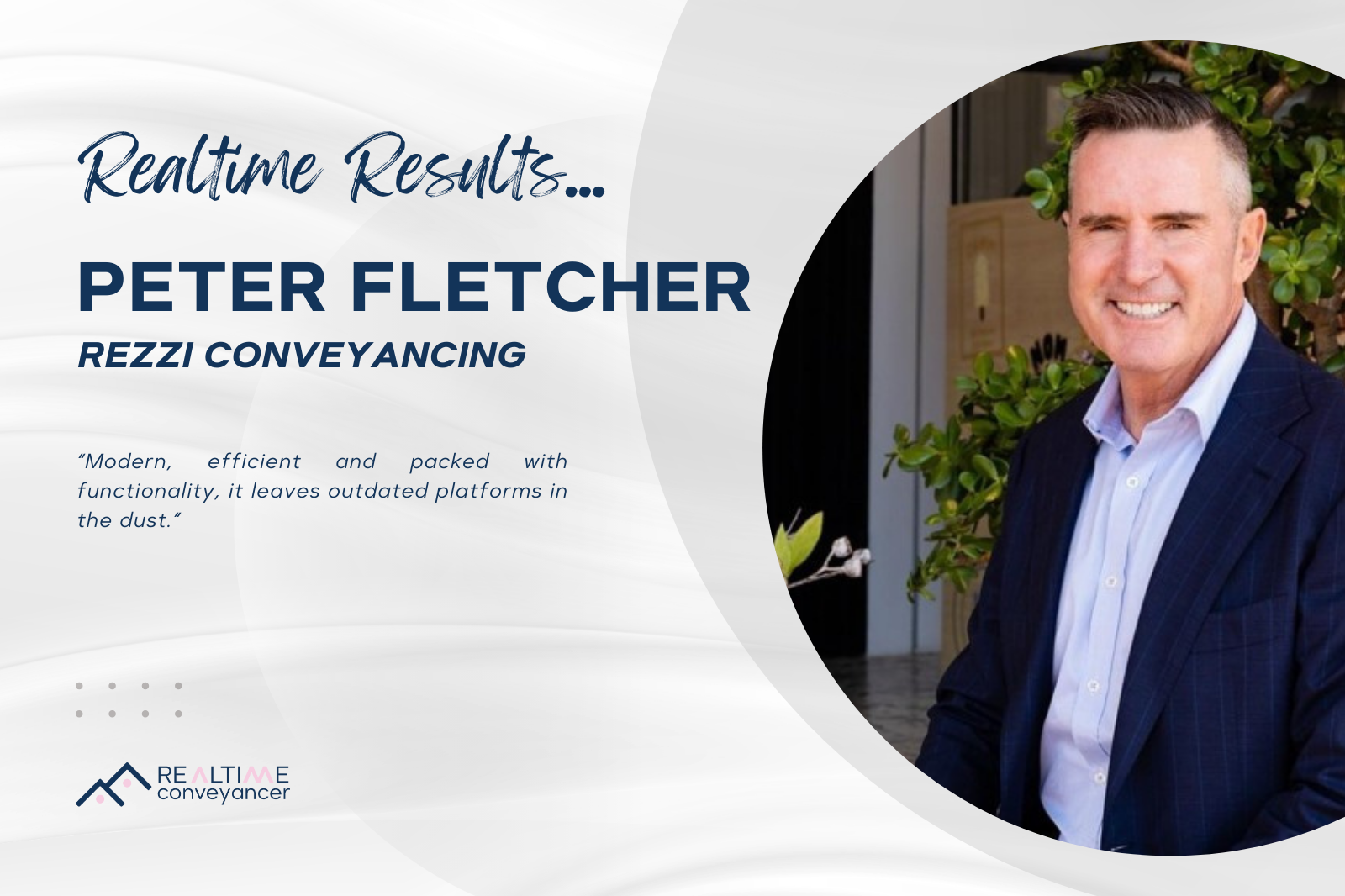 Meet Peter Fletcher, a conveyancing veteran and self-proclaimed early adopter of technology. Since 1986, his company Rezzi Conveyancing has been at the forefront of innovation. Peter and his team are always eager to embrace new technologies and tools to enhance their services.